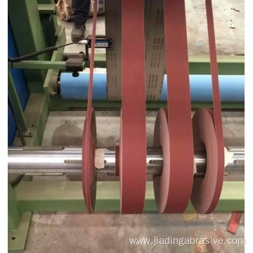 sliting machine for cutting abrasive belt cloth